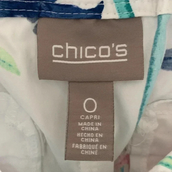 Chicos crop floral pants - Picture 3 of 7